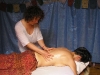 Massage Abhyanga dans la Yourte